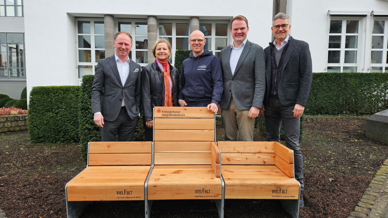 Sichtbares Zeichen für Vielfalt und Toleranz